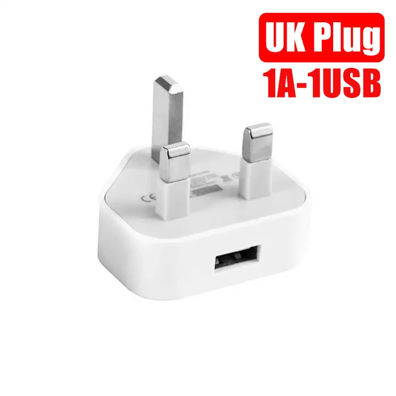 Universal Dual USB Quick Charge Wall Adapter with Multiple Plug Options