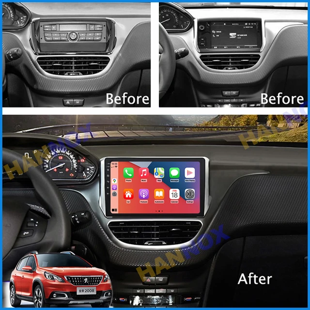 Android Car Multimedia Gps For 2008 208 Peugeot 2012 2013 2014 2015-2020  Autoradio Bt Navigation Stereo 2din Head Unit - Car Multimedia Player -  AliExpress