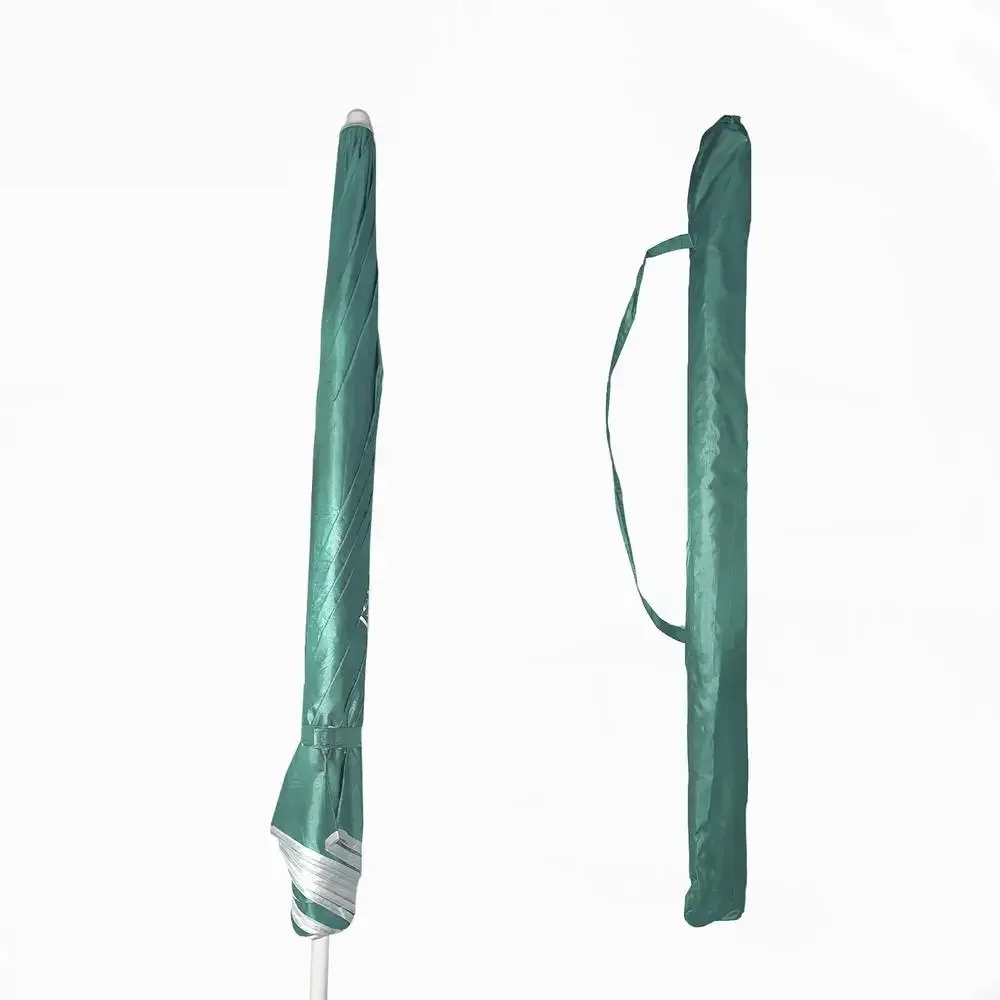 Beach Umbrella UV Protection 6ft Arc Coverage Vented Canopy Adjustable Tilt Collapsible Rust Resistant Lightweight Carry Case 4