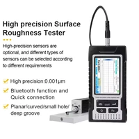 160μm Touch Digital Graphic Surface Roughness Tester 0.001um Precision Surface Roughness Guage Bluetooth Data PC Printer Probe 2