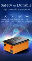 GTK 20S Lifepo4 batterie 60V 50Ah 70Ah 90Ah 100Ah 150Ah 180Ah 200Ah 300Ah batterie au Lithium pour 3KW 6KW 10KW 12KW voiturette de Golf EV 4