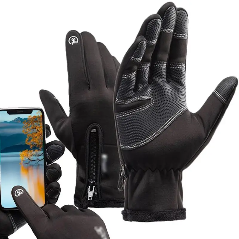 Winter Thermal Gloves Touchscreen Cold Weather Driving Gloves Running Skiing Driving Cycling