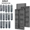 Small Screwdriver Set, 63 in 1 Precision Screwdriver Set, iPhone Repair Tool Kit with Case Screwdriver Set for Electronics 2