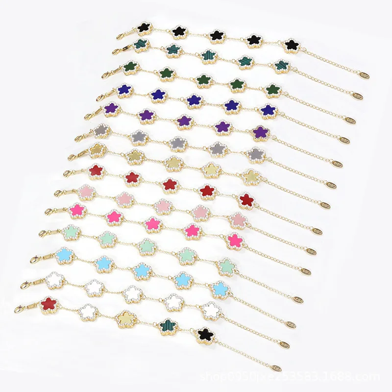Bracelet Fashion Women Cd | Designer Flower Bracelet