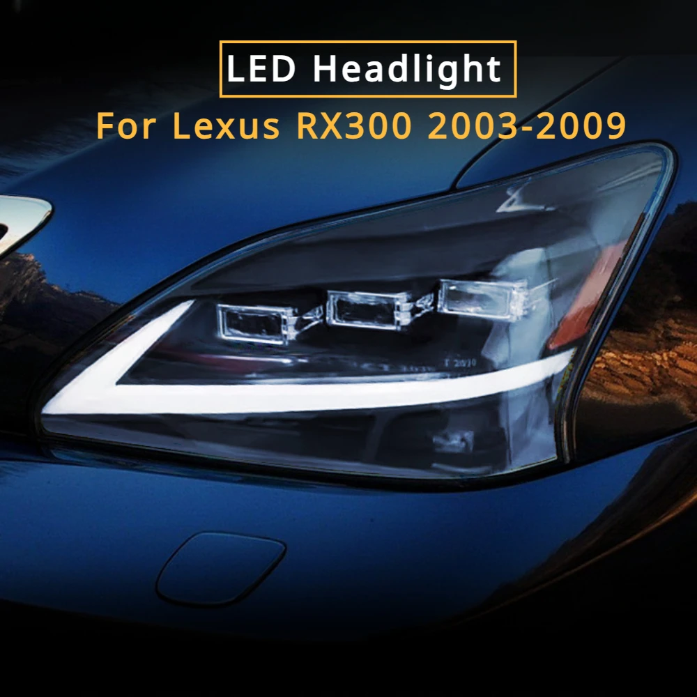 

2 шт., автомобильные фары для Lexus RX300 2003-2009