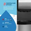 LUCKYERMORE Bottom Loading Water Cooler Dispenser for 5 Gallon Bottles, 3 Temperature Spouts, Child Safety Lock, Ideal for Home 3