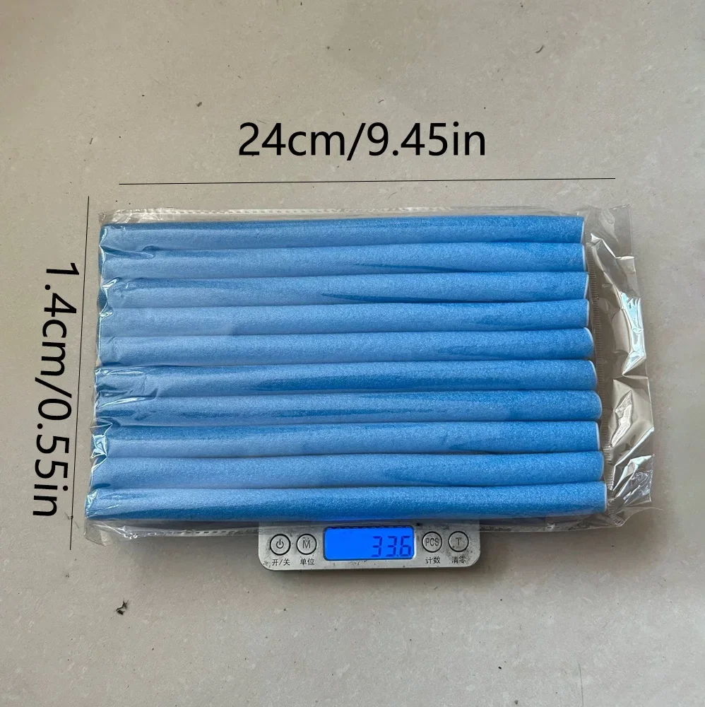 Hair Curling Stick Universal 10pcs Perm Curling Bar Colorful Sponge Curling Iron Pearl Cotton Eva Curling Iron