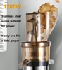 Commercial Use Big Power 1200W Large Inlet Slow Juicer Machine Whole Fruit Apple Pear Orange Cold Press Stainless Steel 2