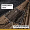 Camping Hammock with Net, Lightweight Portable，with Warm Internal Cover & Tree Friendly Straps，Hammocks 3