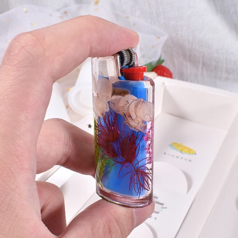 Lighter Cover Silicone Resin Mold Lighter Protective Cover Epoxy Resin Mold for J5/ J3/J6 Accessories