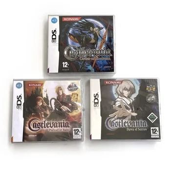 Castlevania Dominus Trilogy - Gioco in Scatola per NDS Sigillato - Dawn of Sorrow, Portrait of Ruin, Order of Ecclesia - Cartuccia Videogioco