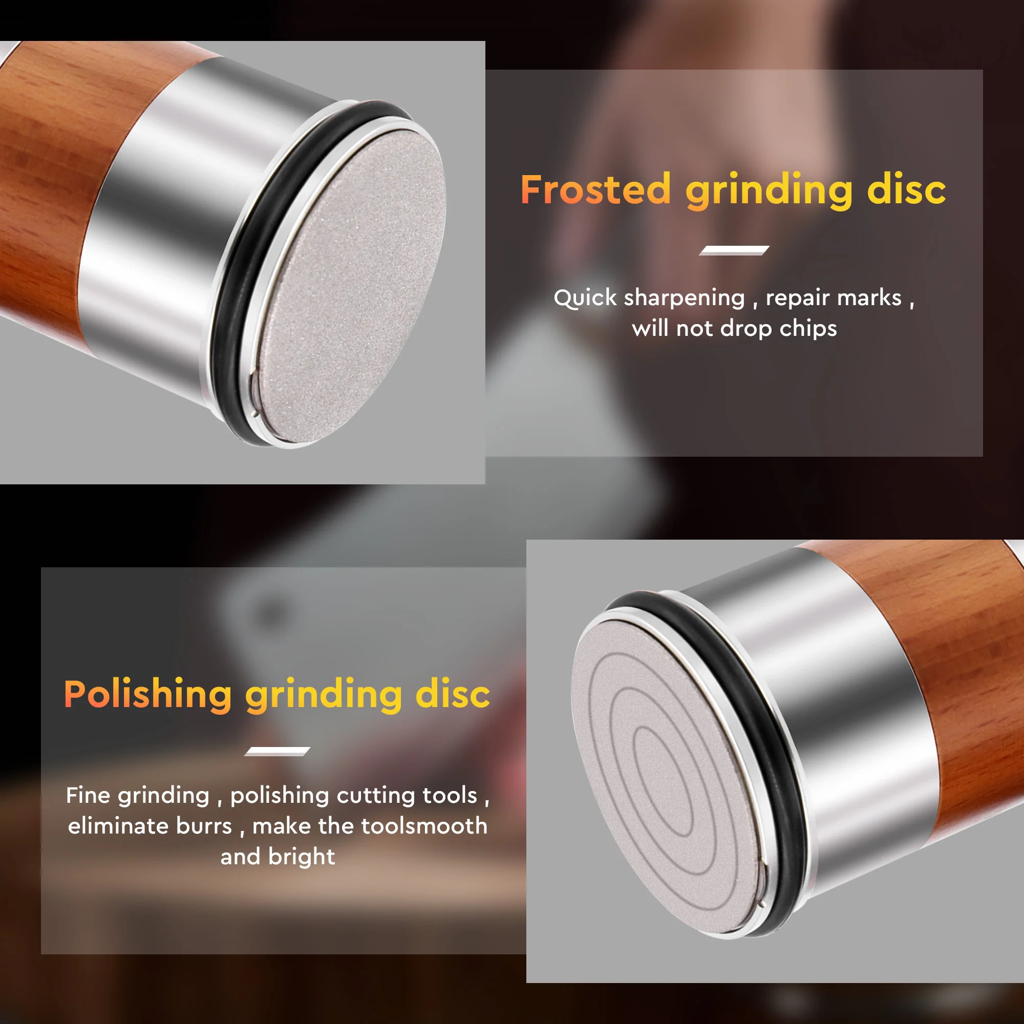 New Rolling Knife Sharpener Kit Aluminum Alloy Magnetic Knife Sharpener Edge Down More Easily Sharpened Kitchen Tools