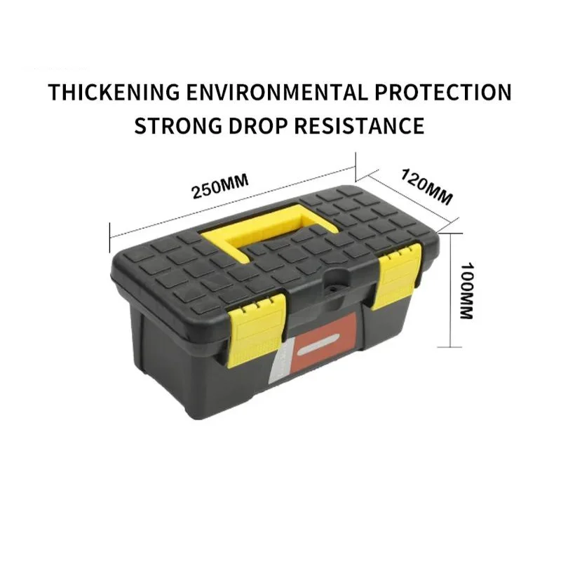 Storage Box 10 inch Home Art Auto Repair Tools Parts Plastic Hardware Toolbox