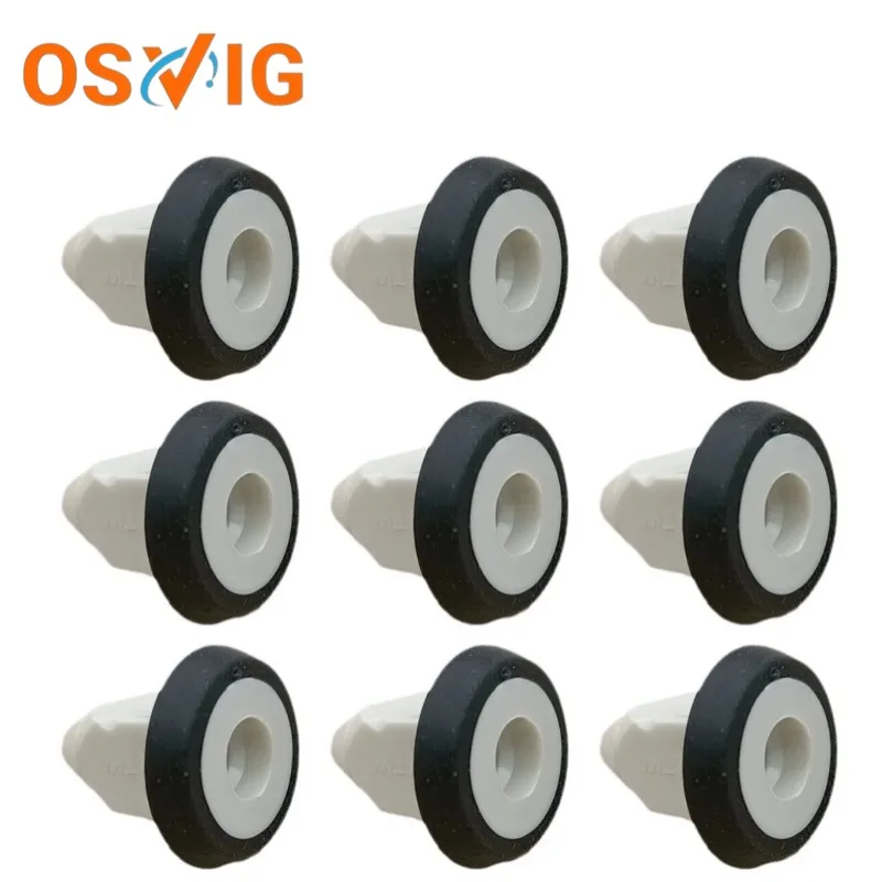 Car Accessories Auto Fasteners Auto Accessories Car Screws 10PCS OE#51127020321 51-12-7-020-321 For BMW Trim Expanding Nut + screw license plate base Clip