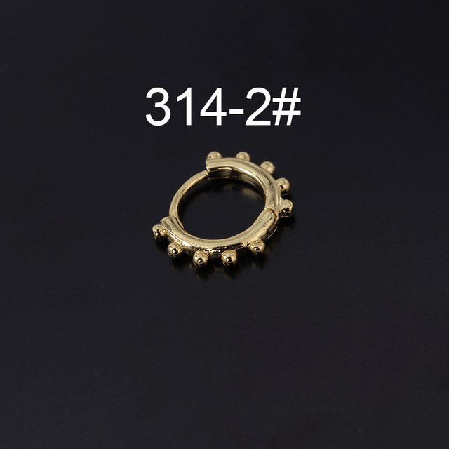 Punk Irregular Rivet Hoop Earrings for Women 2021 Trendy Jewelry Piercing Heart Pendant Earring for Teens