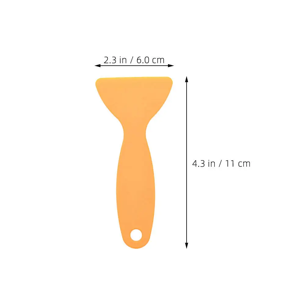 20개 자동차 필름 랩 스크레이퍼 자동차 비닐 스퀴지 도구 강력 플라스틱 삼각형 디자인 접착제 제거 스티커용