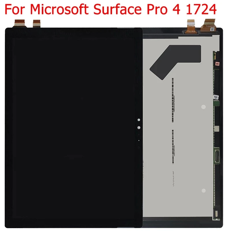 Nuovo Per Microsoft Surface Pro 4 Display Lcd 12.3 "Per Surface Pro 4 1724 Tablet Touch Screen Display Lcd Digitizer Panel