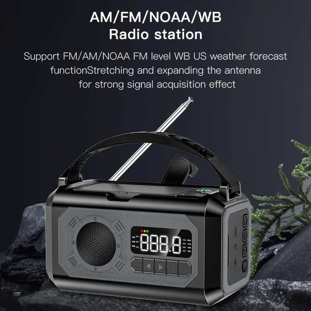 Emergency Weather Radio with Reading Lamp 6