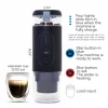 Houselin Portable Electric Espresso Machine, Self-Heating, 20 Bar Mini Coffee Maker for Ground Coffee & NS Capsule 3