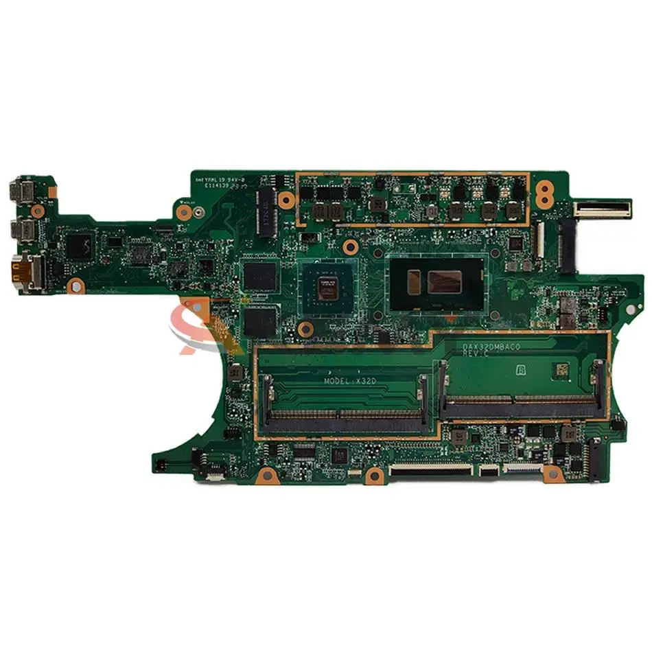 X32D DAX32DMBAE0 For HP SPECTRE X360 15-BL 15T-BL Laptop Motherboard 941662-601 MX150 2GB i7-8550U 100% Test perfect Mainboard