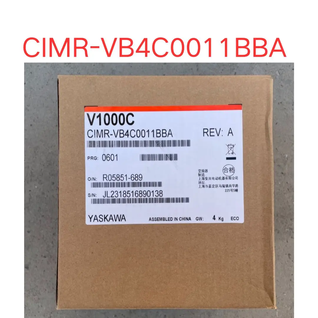 

Brand-new CIMR-VB4C0011BBA inverter 5.5kW/3.7kW 380V Fast shipping