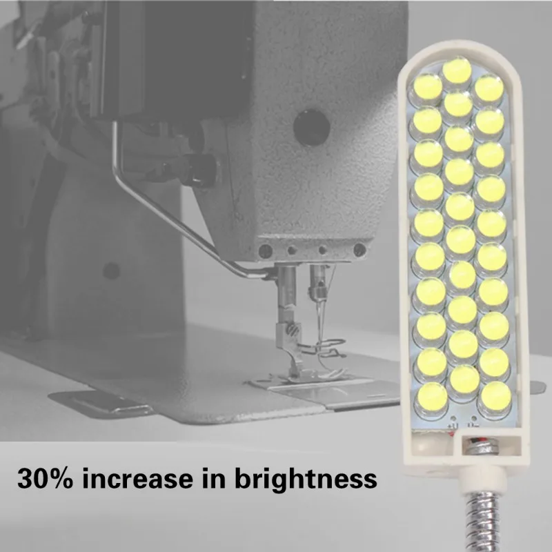 Super Bright Portable Sewing Machine Light Magnetic Mounting Base Gooseneck Lamp For All Sewing Machine Lighting 110V 220V sewing machine lighting lamp,sewing machine light