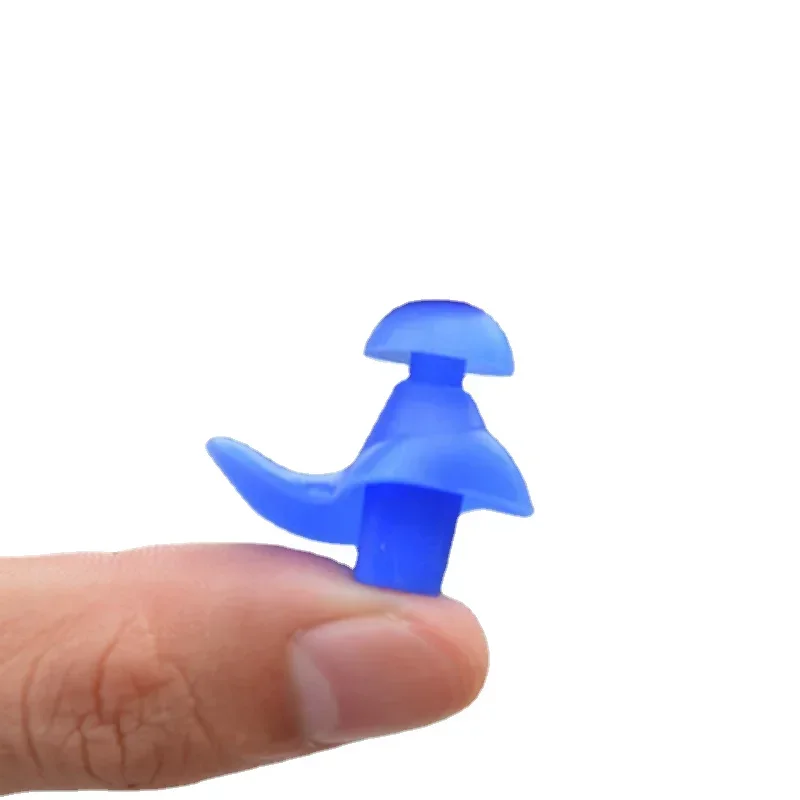 1Pair Waterproof Swimming Earplugs with Box Soft Silicone Spiral Ear Plug Anti Noise for Sleeping Snoring Diving Accessories 4