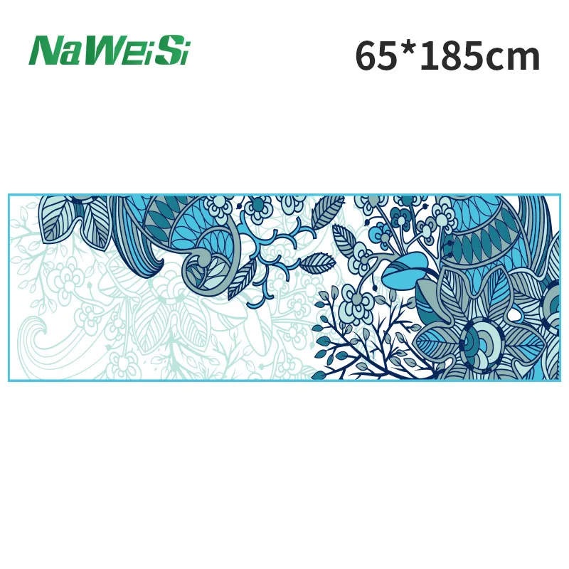 Luxury Double-Sided Velvet Non-Slip Yoga & Fitness Towel - Portable, Quick-Dry, Folding Sports & Beach Mat