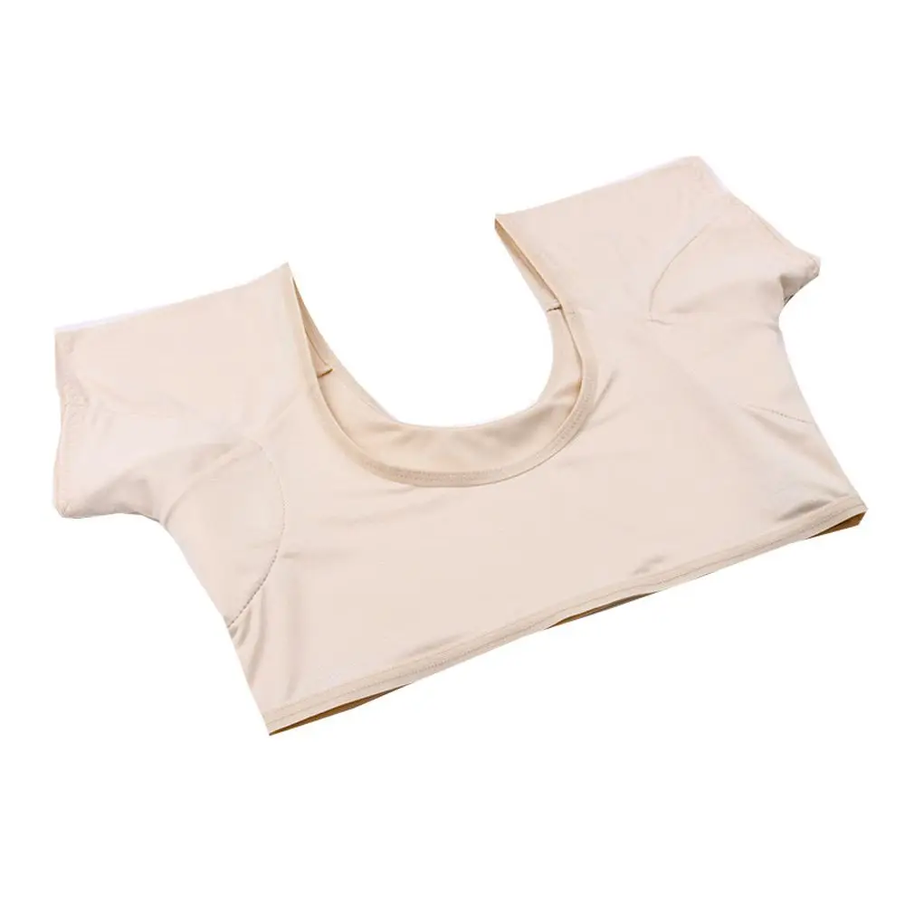 Hochwertiges Damen-T-Shirt, Schweißpolster, wiederverwendbares Schweißband, waschbar, Unterarm-Antitranspirant-Pads, Sportbekleidungszubehör – Detail 10