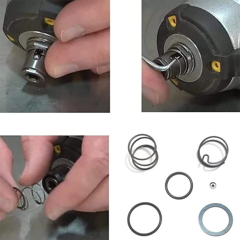 Driver Parts Dewalt Impact Replacement Chuck 7Pcs Genuine DeWalt