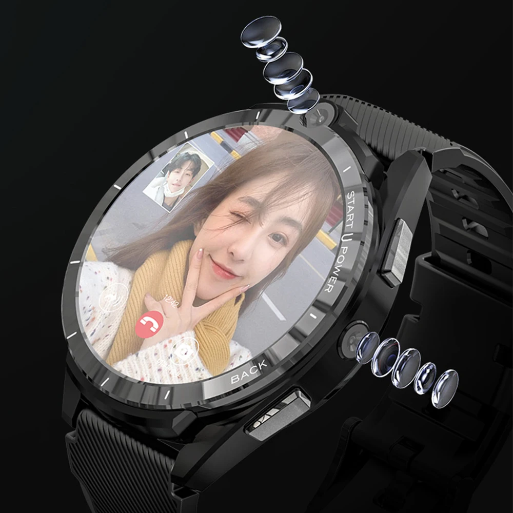 LEMFO LEM16 Smart Watches For Men 4G LTE Android 11 Wifi Bluetooth