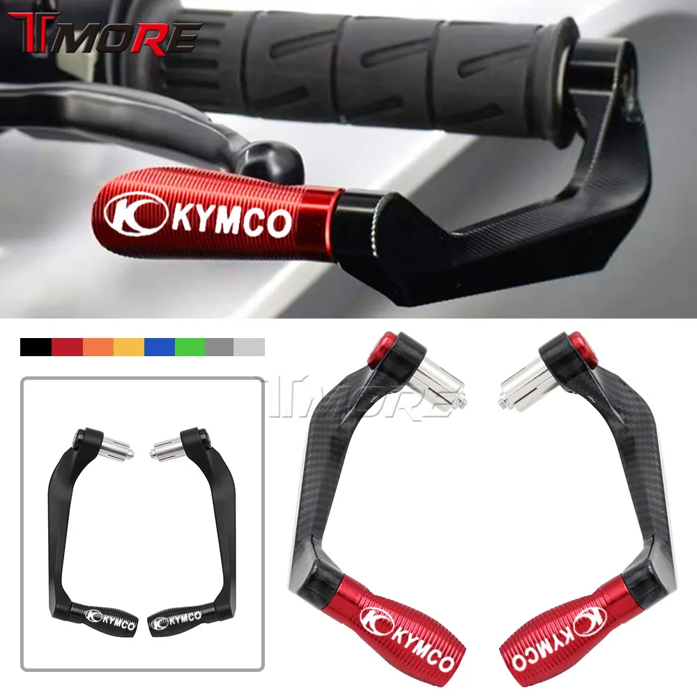 

For KYMCO XCITING 125 250 300 350 400 500 Motorcycle Handlebar Grips Guard Brake Clutch Levers Handle Bar Guard Protector