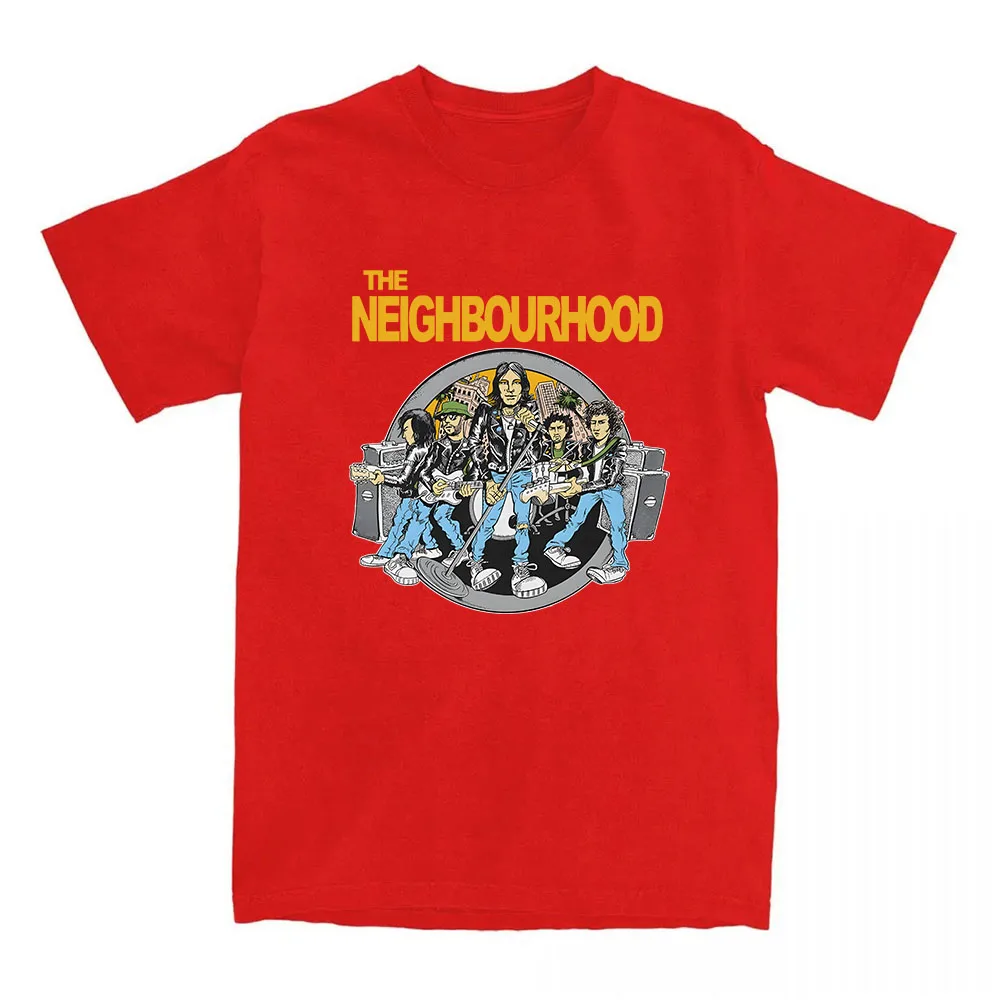 The Neighborhood NBHD Band Printing T-shirt Cotton High Quality Women/Men Tshirts Ropa Mujer Casual Short Sleeve Tee-shirt Male 4