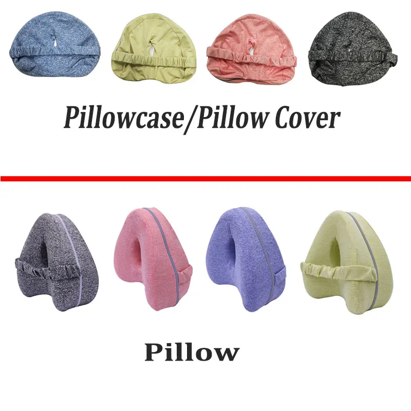 Orthopedic Leg Pillow/Pillowcase(Cover) For Sleeping Body Memory