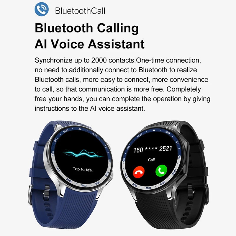 For OPPO Watch X Smart Watch Men Heart Rate Bluetooth Call 1.43" AMOLED 32G MP4 Music Video Playback 466*466 HD SmartWatch Man 4