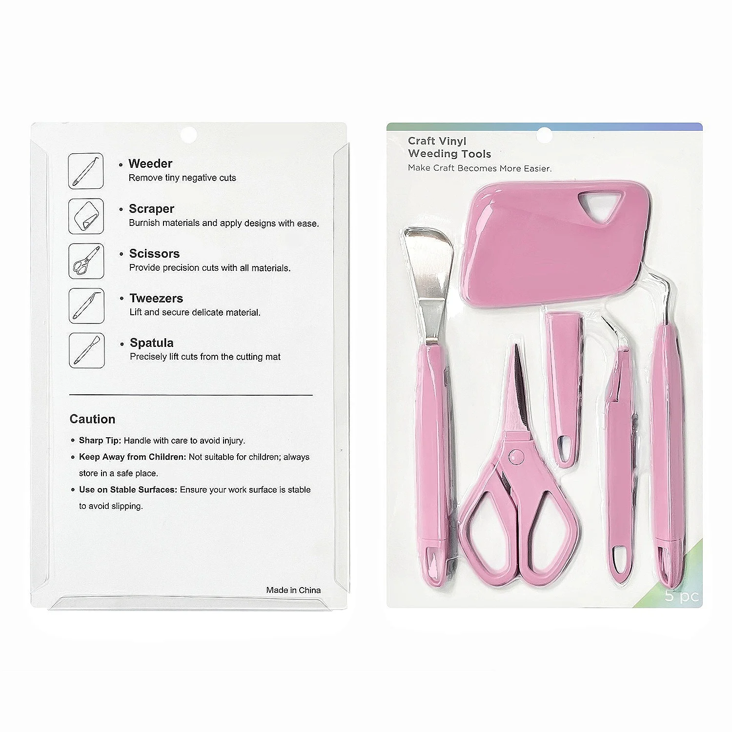 Vinyl Weeding Tools Kit Craft Vinyl Tools Kit Rotary Cutter For Cricut Joy Xtra/Maker 3/Explore 3/Silhouette Crafting Machines