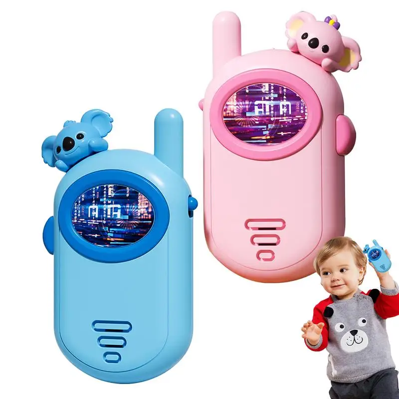 

Walkie Talkie Toys Children 2 Pcs Children's Mini Radio Receiver Walkie-Talkie Kids Birthday Xmas Gift Child Toys For Boys Girls