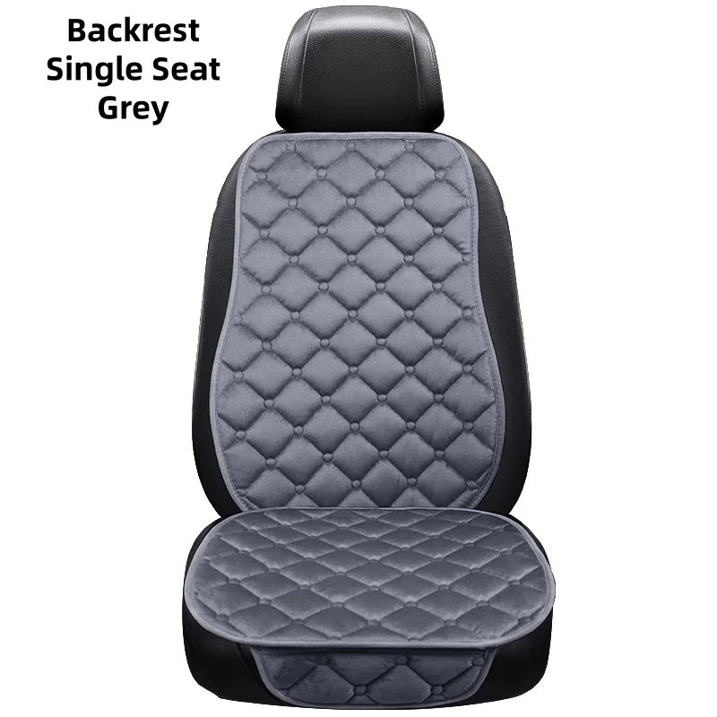Universal Winter Warm Car Seat Cushion Set - Three Piece Protector & Cover