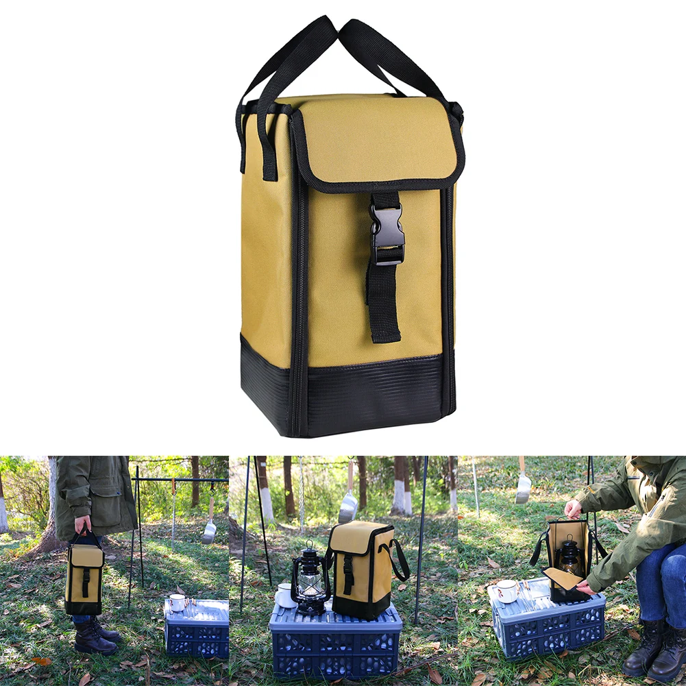 

Pouch Camping Bag Anti-Collision For Petromax Feuerhand 600D Oxford Cloth Lantern Storage Multifunctional Square 16*16*32cm