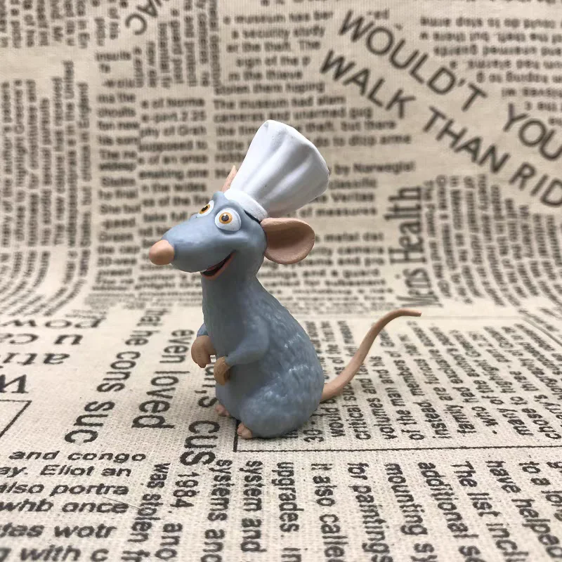 Disney Pixar Toy Story Ratatouille Remy Mouse Action Figure Dolls Toys Kids Christmas Gifts Collection Mouse Toys Model Decorare