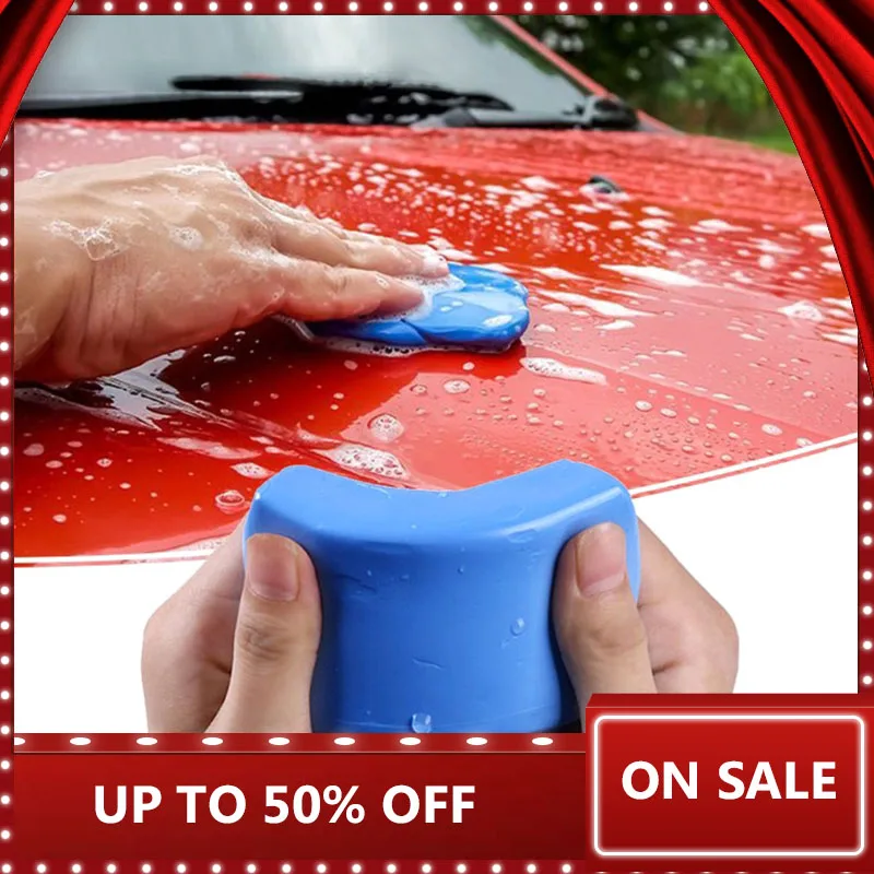 Car Wash Clay 100g Automotive Clay Cleaner Paintless Car Body Maintenance Tool for Quickly Remove Debris cleaning gel car cleaning tool car cleaning clay bar cleaning magic mud car cleaning gel