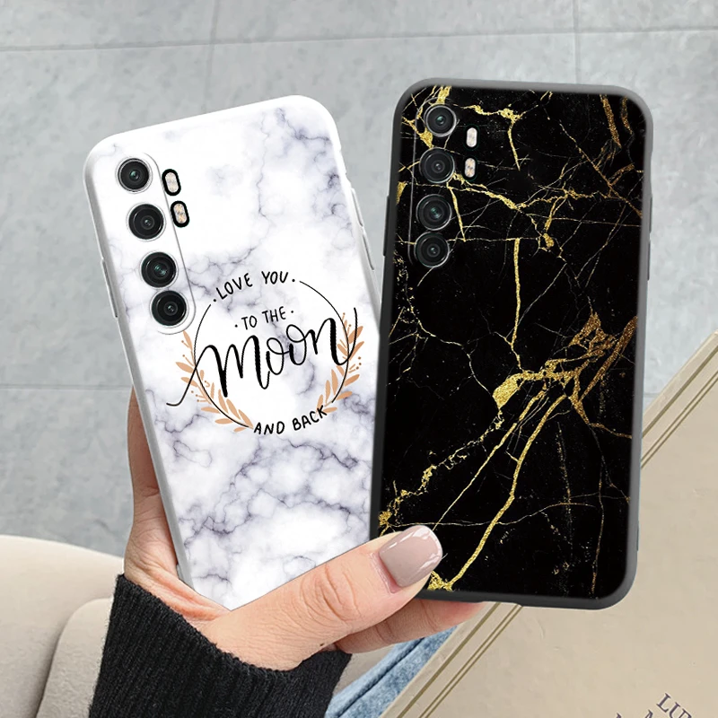 Marble Stone Texture TPU Silicone Protective Back Cover Case