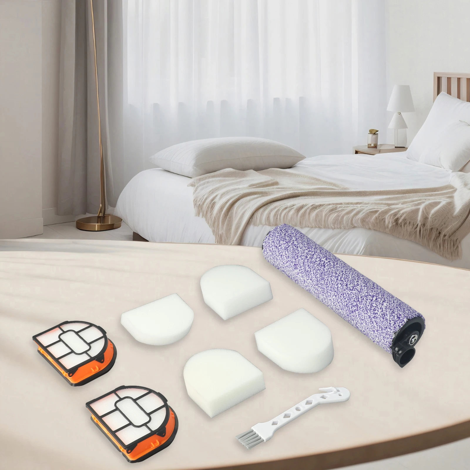 Exceptional Brush Roller and Filter Bundle for Shark WDB1F2 For HydroVac XL 3in1 Vacuum Long lasting Performance