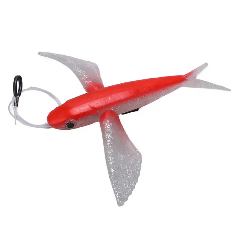 Flying Fish Lure Waterproof Portable Attractive Yummy Tuna Lures Corrosion  Resistant Silicone with Hook for Mackerel - AliExpress