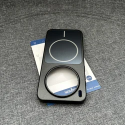 Enhanced Matte Magnetic Phone Case - Shockproof Glossy Skin for Vivo X300 (Black)