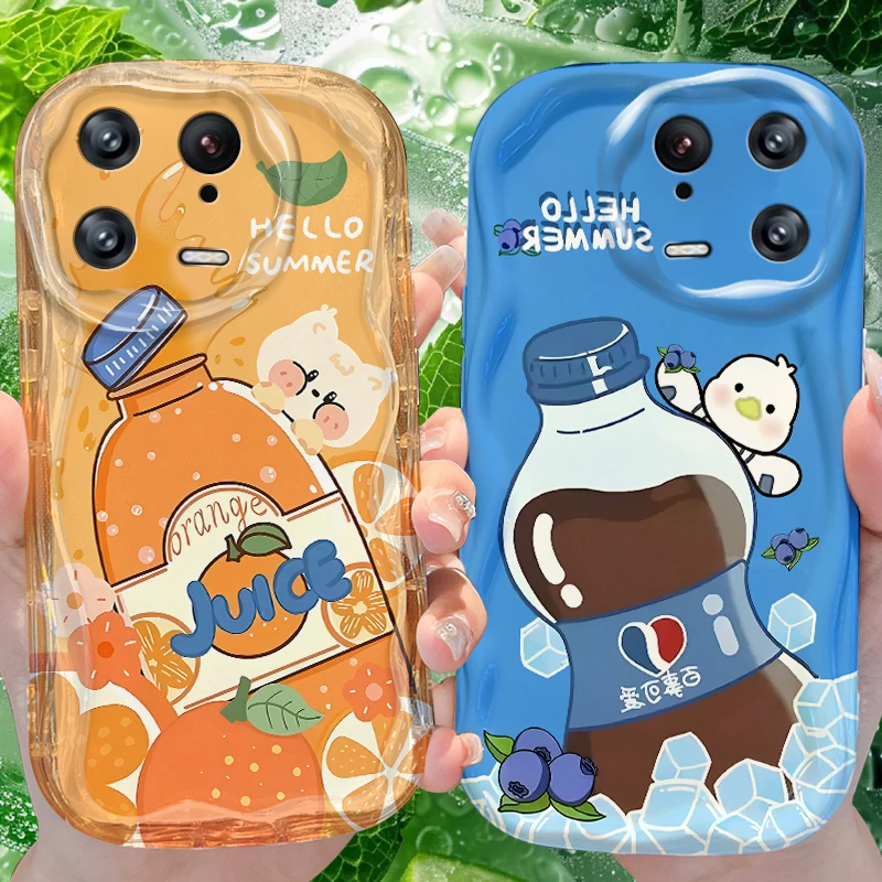 Drinks Wave Protective Phone Case Cover