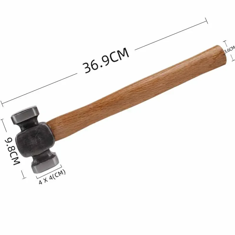 Accessories for Hand-forged Tools with Wooden Handles for Household Use Portable Woodworking Professional Hand Tools Hammers - 3