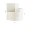 1PC Plastic Holder 360°Rotating Makeup Storage Box Desktop Makeup Organizer Cosmetic Brush Holder Lipstick Eyebrow Pencil Holder 6