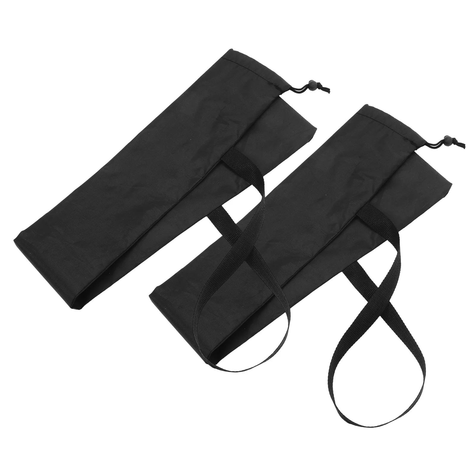 2 Pcs Storage Bag Beach Umbrella Disposable Tent Accessories Oxford Fabric Canopy Pole Organizer Outdoor