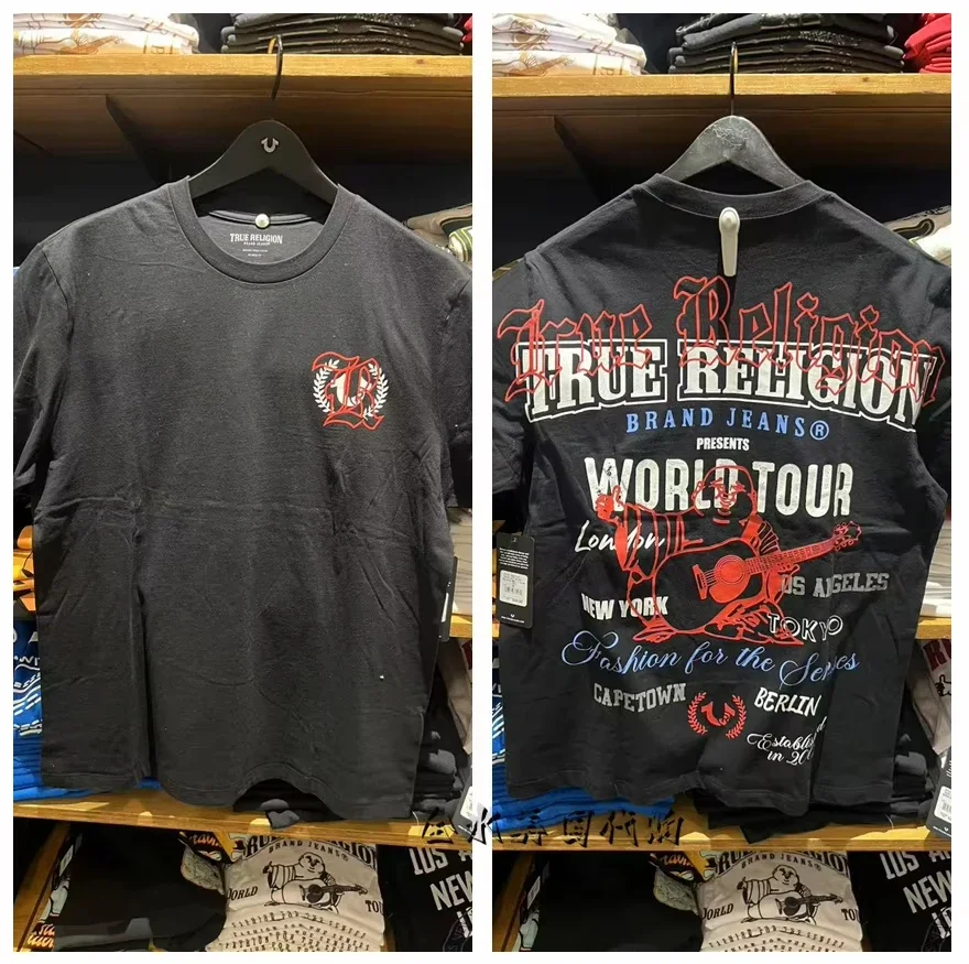 2025 New Products Short Sleeves True Faith Summer Casual Short Sleeves Tops Youthful Vitality 5